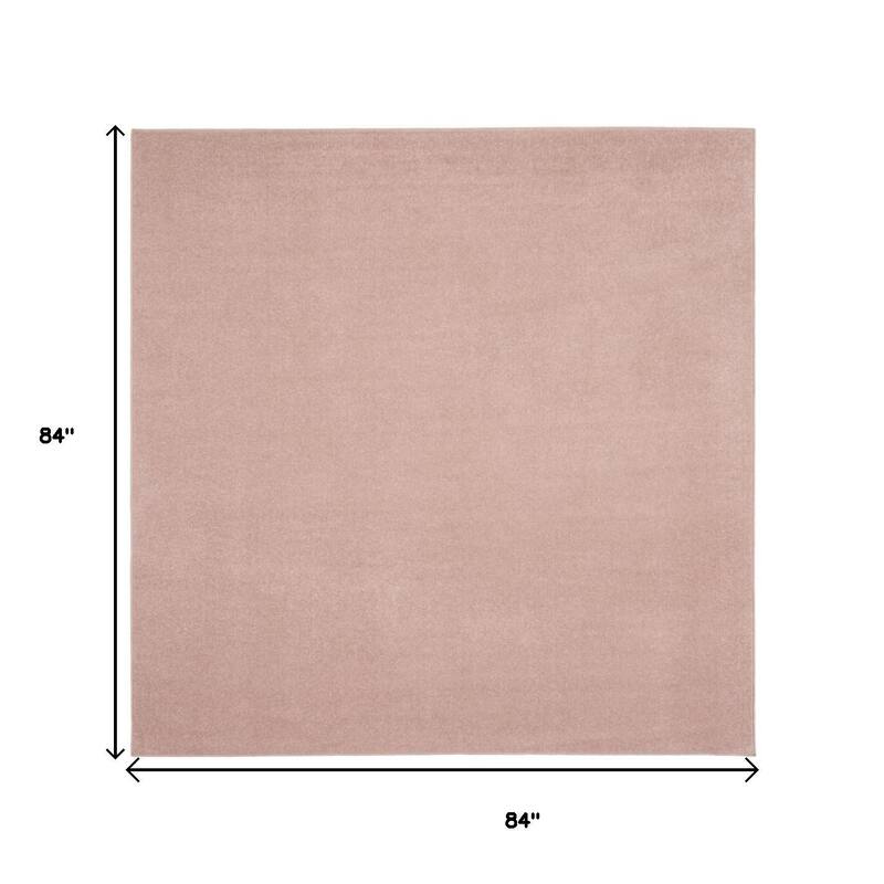 HomeRoots Contemporary Square Outdoor Rug - 7' Square