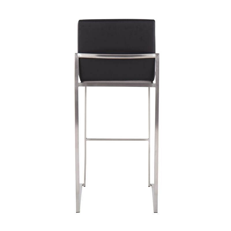 Silver Orchid Forrest High Back Bar Stool - Set of 2