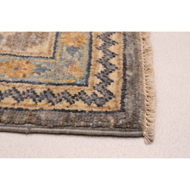 ECARPETGALLERY Hand-knotted 18 Of 20 Pak Finest Transitional Grey Wool Rug - 2'8 x 6'5