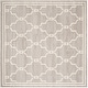 preview thumbnail 75 of 192, SAFAVIEH Amherst Norma Modern Rug 7' Square - Light Grey/Ivory - Square