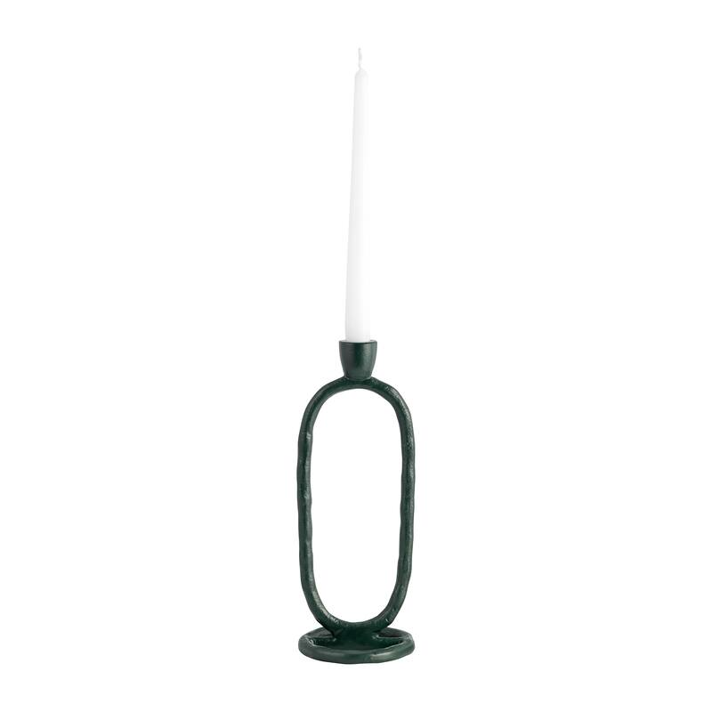 Sagebrook Home Oval Ring Taper Candle Holder