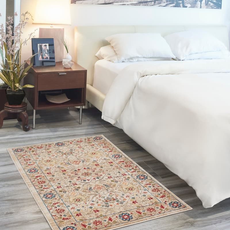 Nourison Revel Traditional Persian Floral Area Rug