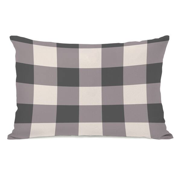 Kristy Charcoal Lumbar Pillow Bed Bath & Beyond 31286119