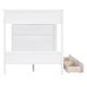 preview thumbnail 22 of 24, Full over Full Size Bunk Bed with Stairs and Guardrail, Storage Captains Bed with Pull-out Drawers and Bookcase Cabinet Frame