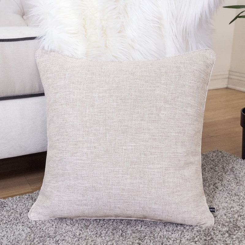Christina Chenille 20" Square Decorative Throw Pillow 2PK