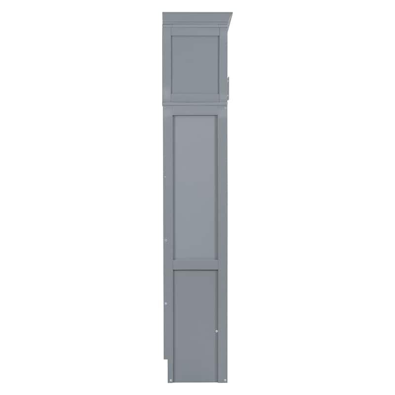 Murphy Bed Wall Bed with Top Cabinets
