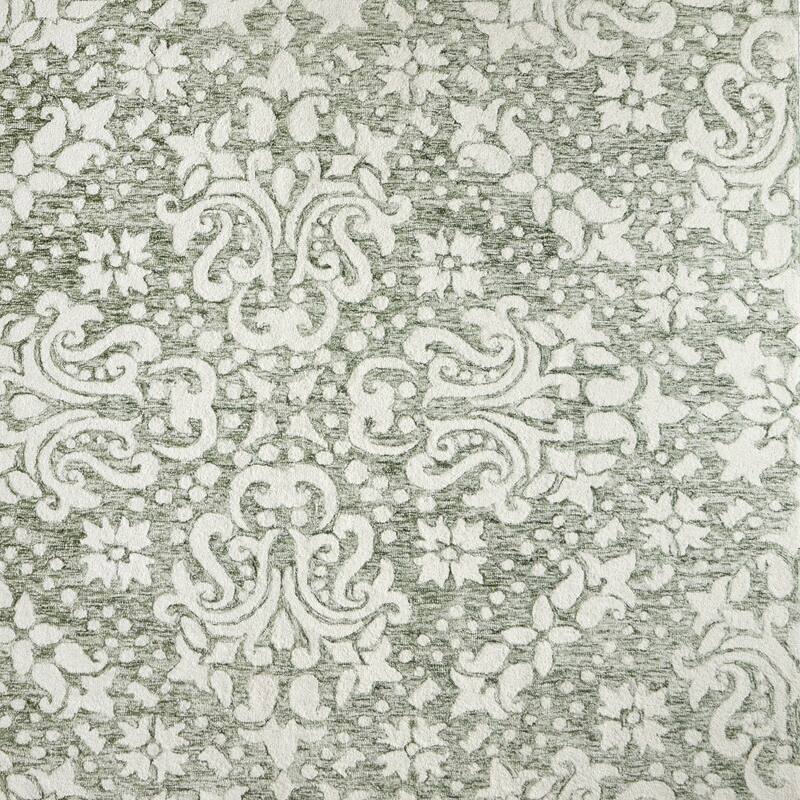 HomeRoots Floral Traditional Rectangle Area Rug
