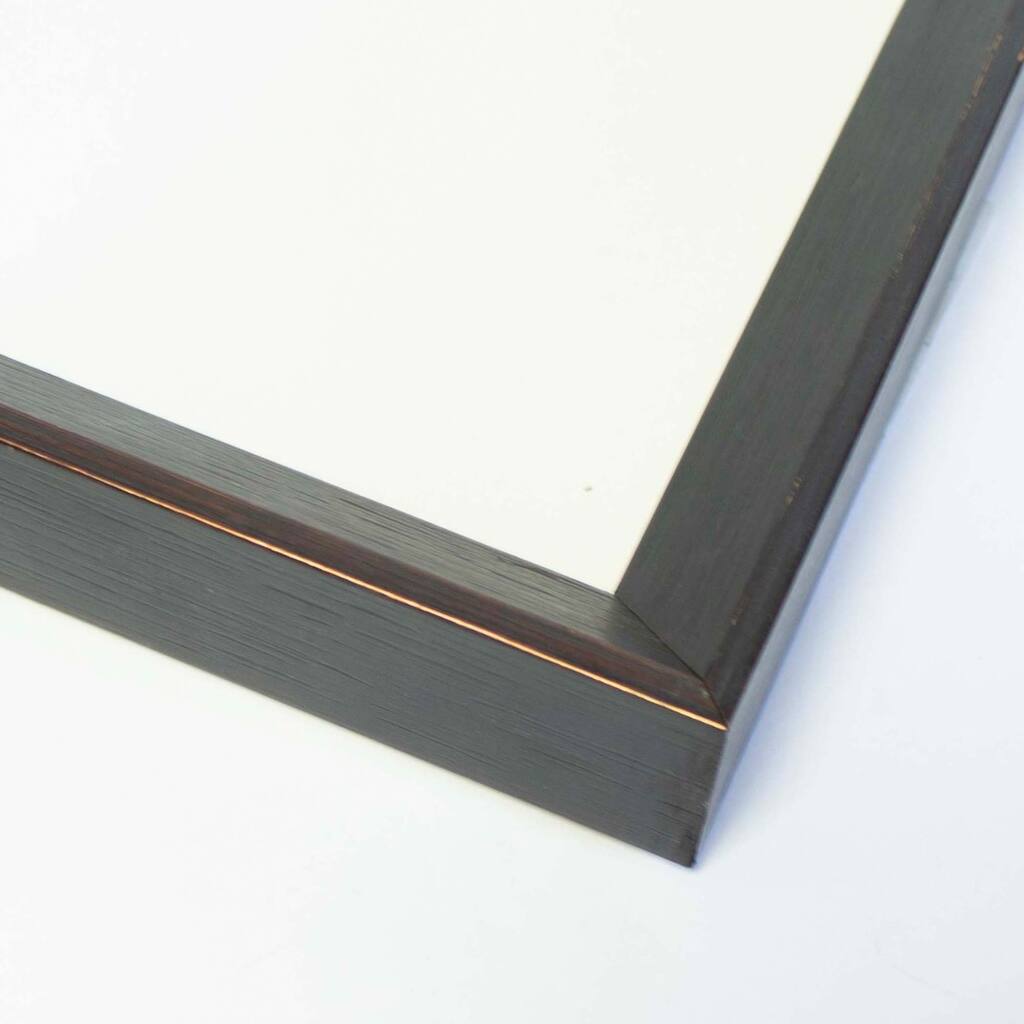 11x33 Frame Gold Solid Wood Picture Frame Width 1.75 Inches | Interior Frame Depth 0.5 Inches