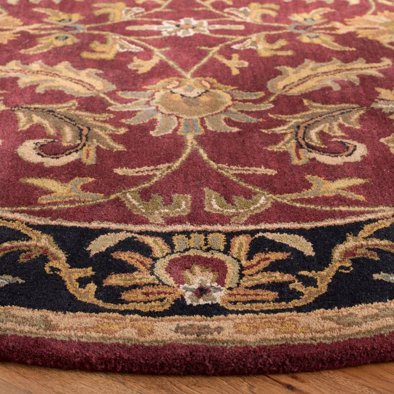 SAFAVIEH Handmade Heritage Sharee Traditional Oriental Wool Rug