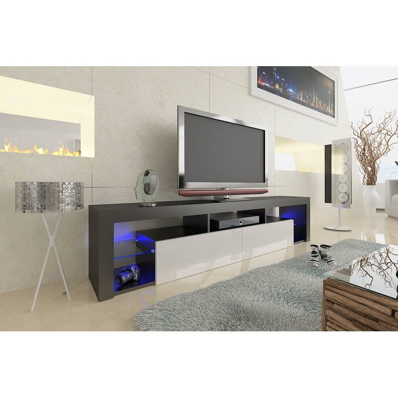 Milano 200 Wall Mounted Floating 79-inch TV Stand