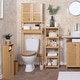 preview thumbnail 9 of 41, Toilet Paper Storage Cabinet with Dispenser Toilet Organizer - 7.2'L x 7.2"W x 29.9"H