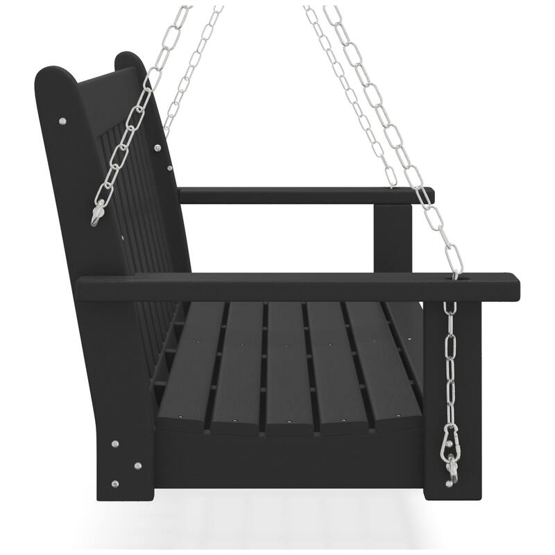 Laguna Outdoor Patio 51 Inch Traditional Hanging Porch Swing