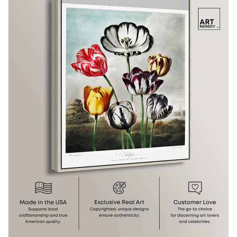 Tulips 1807 Canvas by Art Remedy