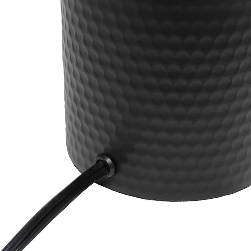 18.5" Sleek And Functional Stylish Accent Table Lamp With Usb Charging Port, For Living Room, Entryway, Office, Bedroom, Black W