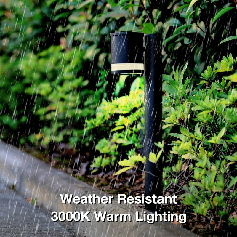 Solar Landscape Pathway Lights LED Outdoor Waterproof Dusk to Dawn Driveway Lights