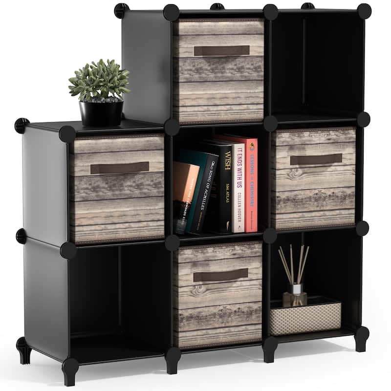 Sorbus Cube Storage Organizer – Waterproof Cubby Shelf for Closet, Toys, Books, Shoes, Décor – Space-Saving Bookshelf