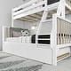 preview thumbnail 5 of 4, Max and Lily Scandinavian Twin over Full Bunk Bed with Trundle
