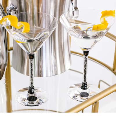 Sparkles Home Vetrina Stem Martini Glass