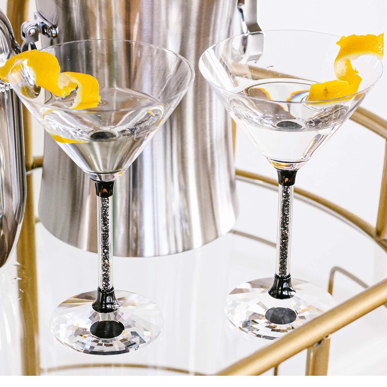 Sparkles Home Vetrina Stem Martini Glass