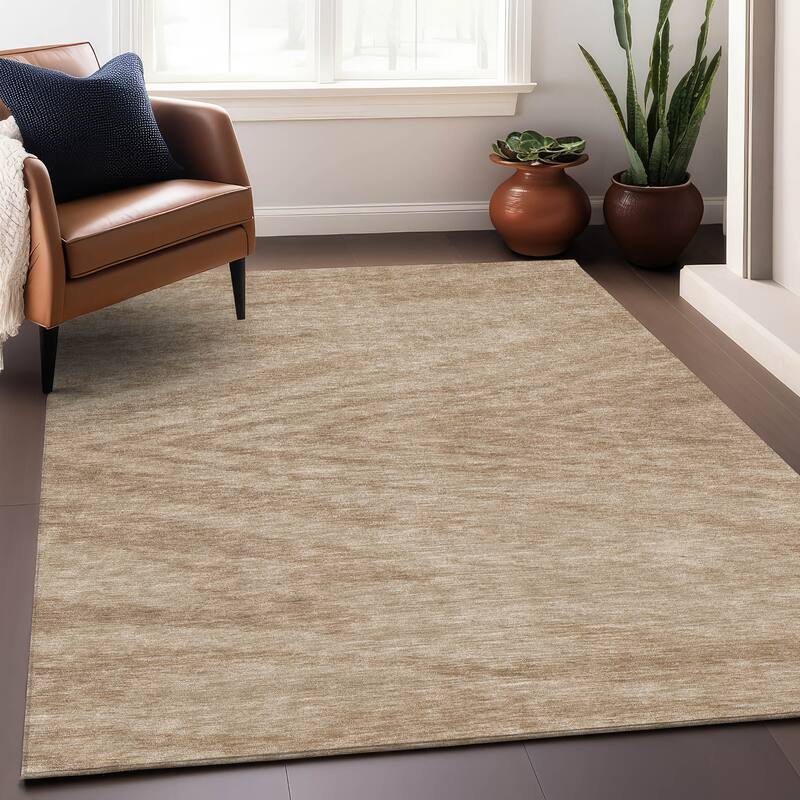 Machine Washable Indoor/ Outdoor Chantille Chevron Modern Rug