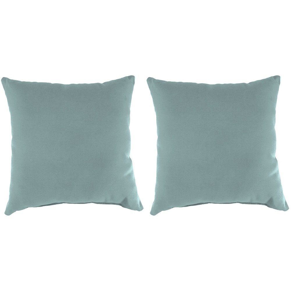 Sunbrella 18" x 18" Outdoor Throw Pillow - Set of 2 - 18'' L x 18'' W x 4'' H