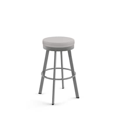 Amisco Swice Swivel Bar Stool with Metal Legs