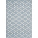 preview thumbnail 38 of 101, SAFAVIEH Handmade Chatham Carlota Modern Moroccan Wool Rug 3' x 5' - Blue/Ivory - Rectangle