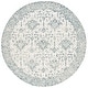 preview thumbnail 14 of 56, SAFAVIEH Handmade Dip Dye Nicki Floral Wool Rug 7' Round - Blue/Ivory - Round
