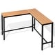 preview thumbnail 104 of 131, Crestlive Products Patio Outdoor Rectangle Bar Table Combinable Pub Table L-Shaped - Brown