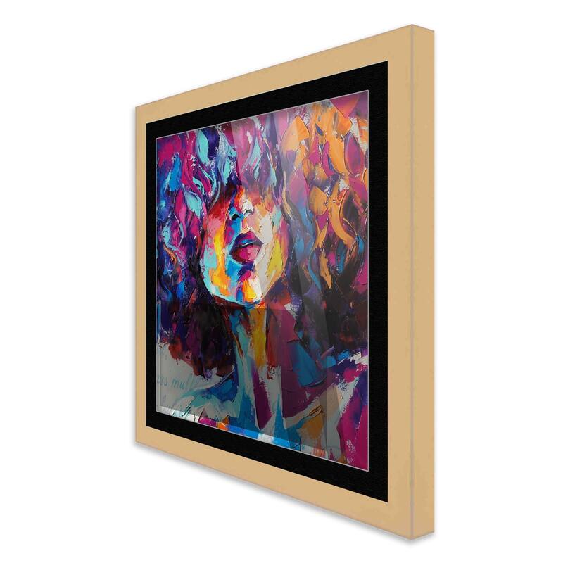 30x30 Frame Natural Matted for 30x30 Picture or 34x34 Art Poster