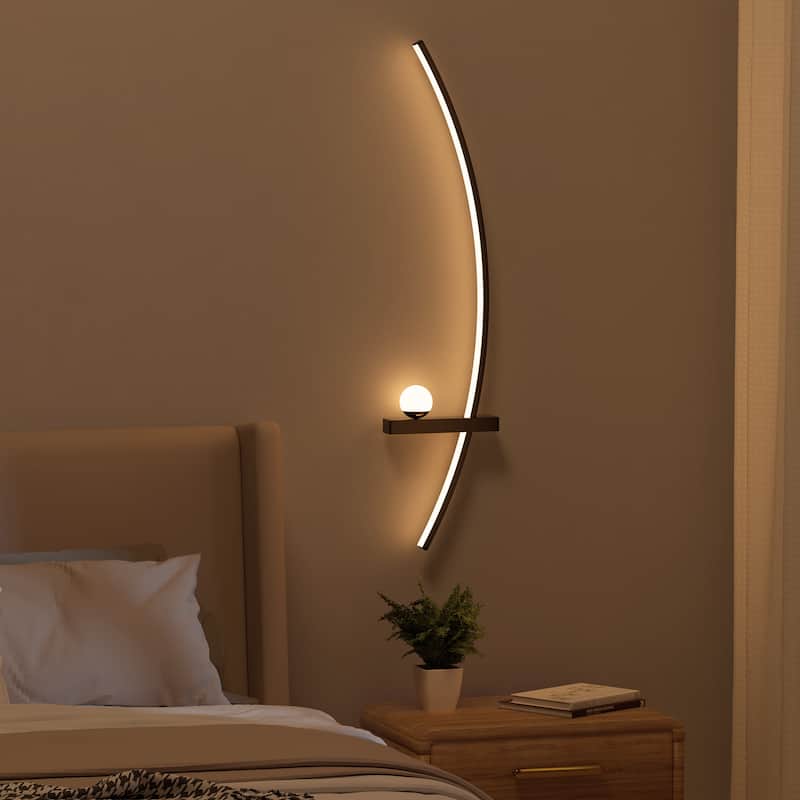 2-Pack 32 in LED Bedroom Wall Lights - 2 Packs