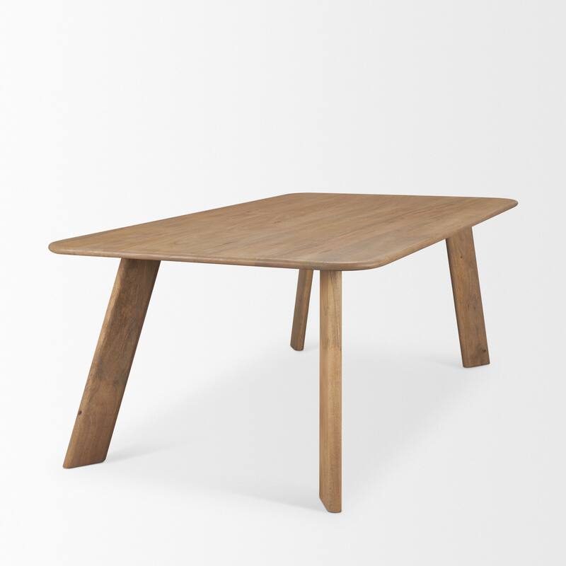 Welborn 72"-84" Wood Rectangular Dining Table