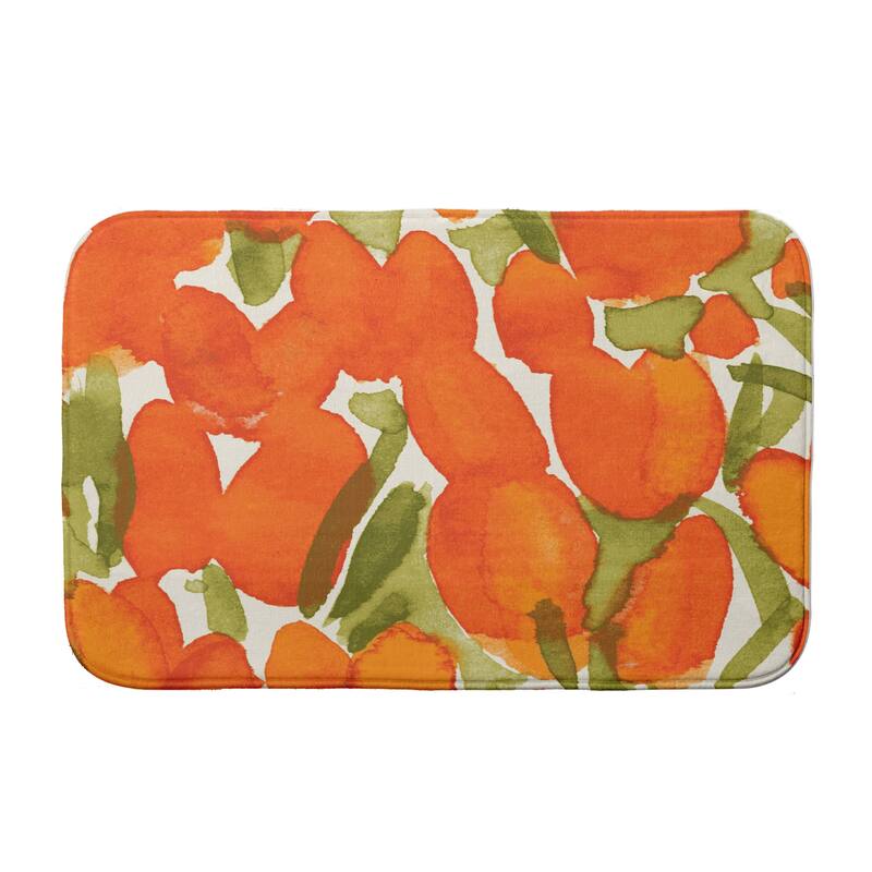 Bath Mat - 17 x 24 - Orange