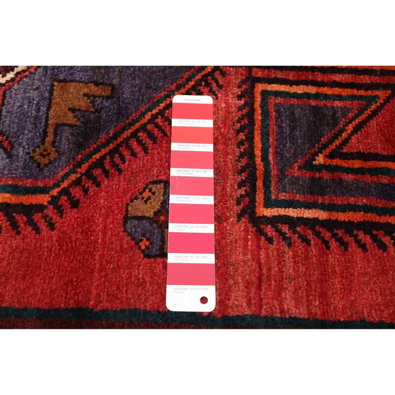 ECARPETGALLERY Hand-knotted Konya Anatolian Red Wool Rug - 4'6 x 8'4