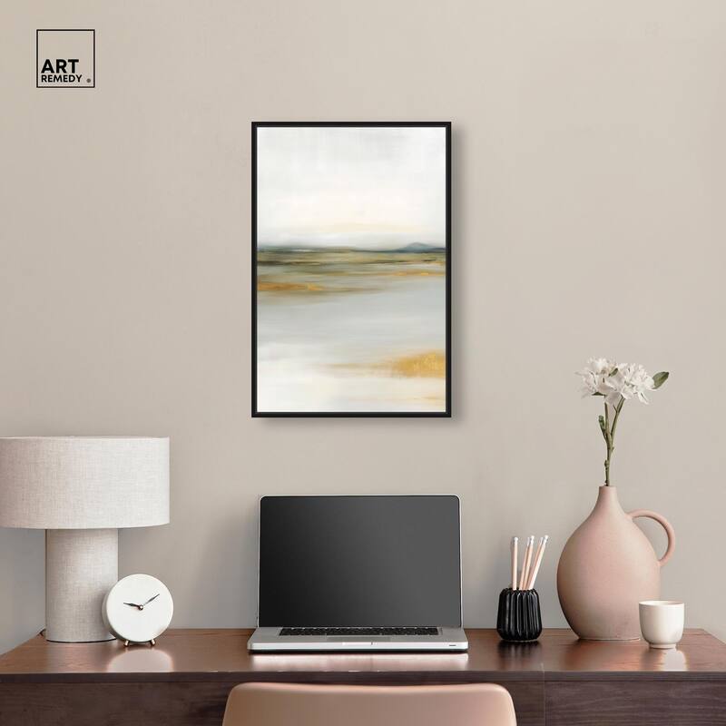 Misty Expanse I Canvas by Art Remedy