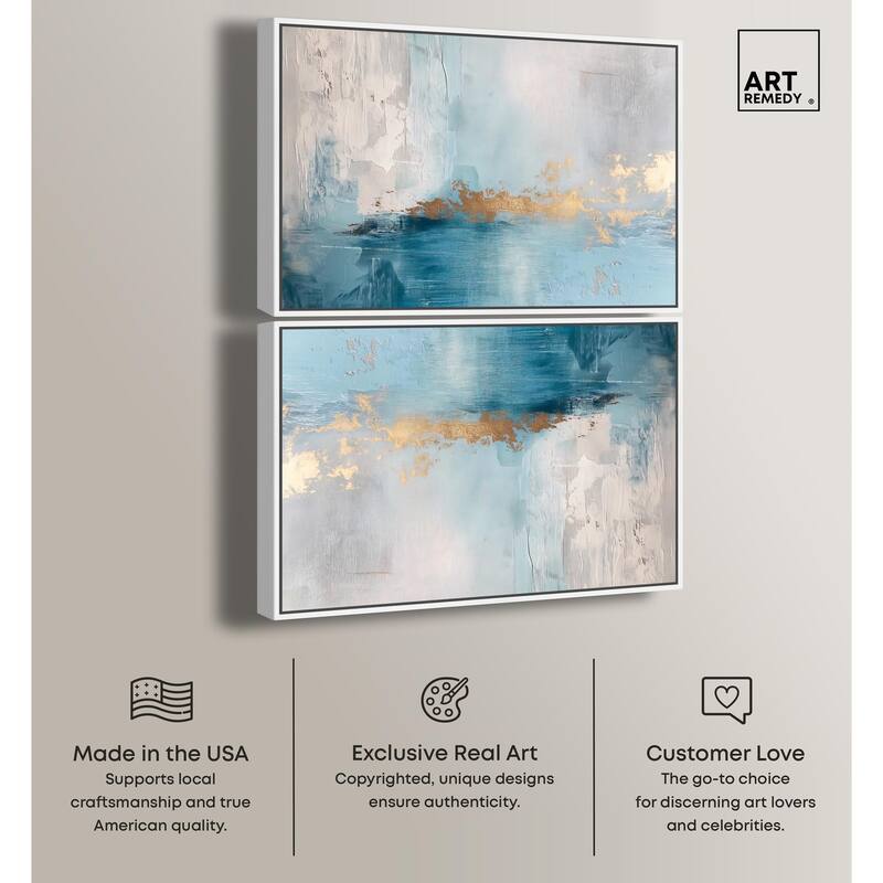 Turbulence II Canvas by Art Remedy