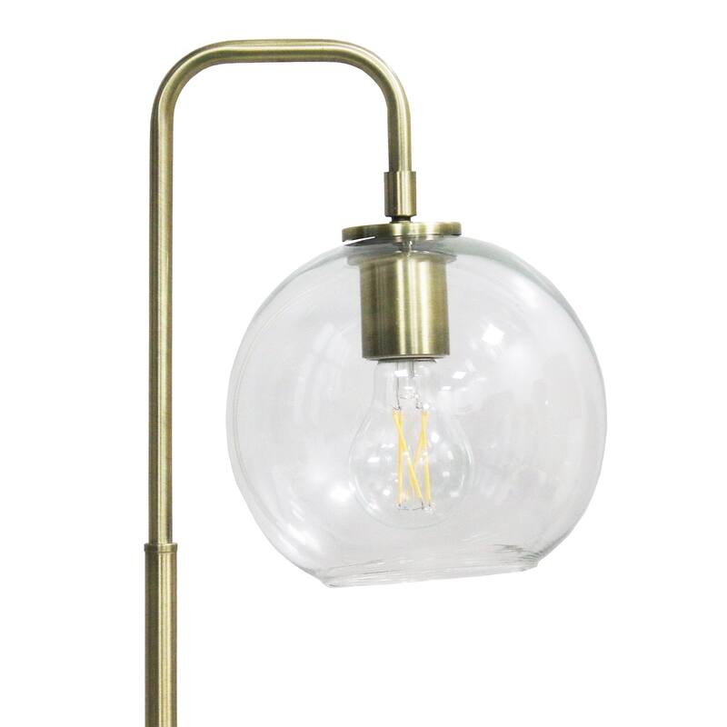 Modern Classic Glass Glass Globe Arched Table Light