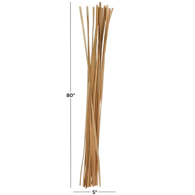 Dried Plant Tall Sticks Home Decor Natural Foliage - Brown - Roche River Decor