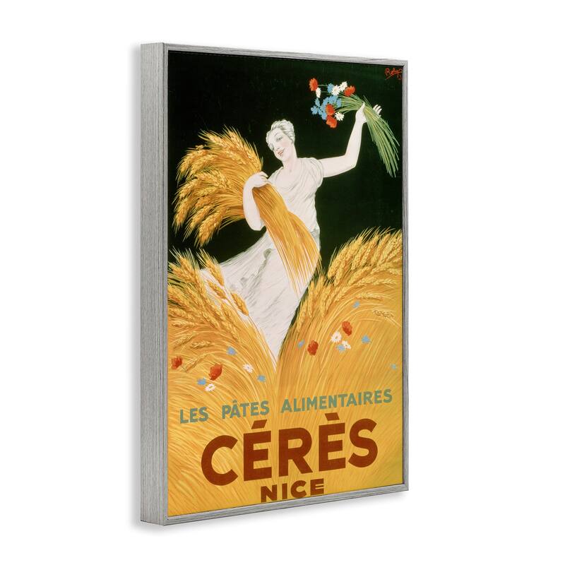 Stupell Antique Ceres Goddess Framed Giclee Art Design By Marcus Jules