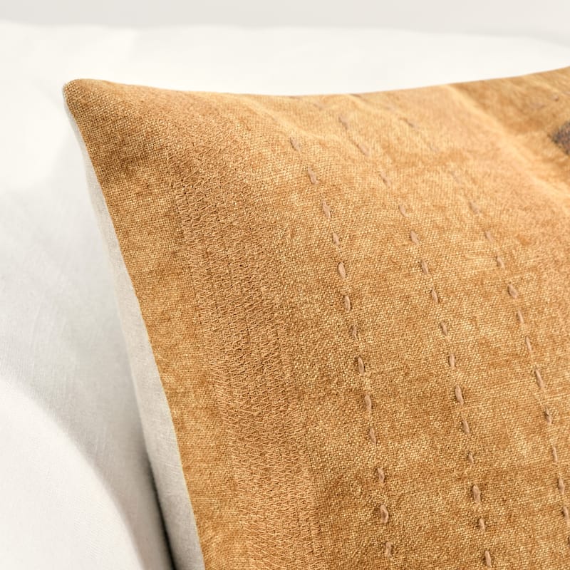 Villa by Classic Home Origin Belgian Linen Blend Throw Pillow