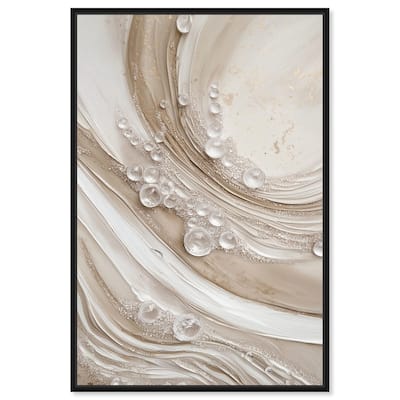 Chromatic Concretions I Canvas by Art Remedy