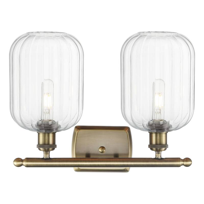 Innovations Lighting Endless Possibilities Ballston - Preston - 2 Light 17" Jar Shade Bath Vanity Light
