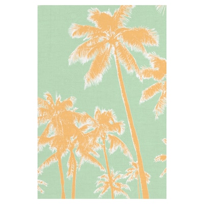Retro Palms 1 by The Studio Canvas Art Print