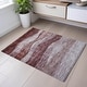 preview thumbnail 85 of 88, Premium Washable Super Soft Cool Modern Wvave Mayfield Rug Blush - 1'8" x 2'6"
