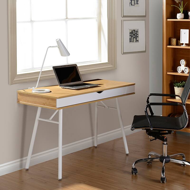 Modern Multi Storage Computer Desk with Storage
