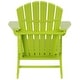 preview thumbnail 17 of 96, Altura Classic Outdoor Eco-Friendly All Weather Adirondack Chairs with Side Table (3-Piece Set)
