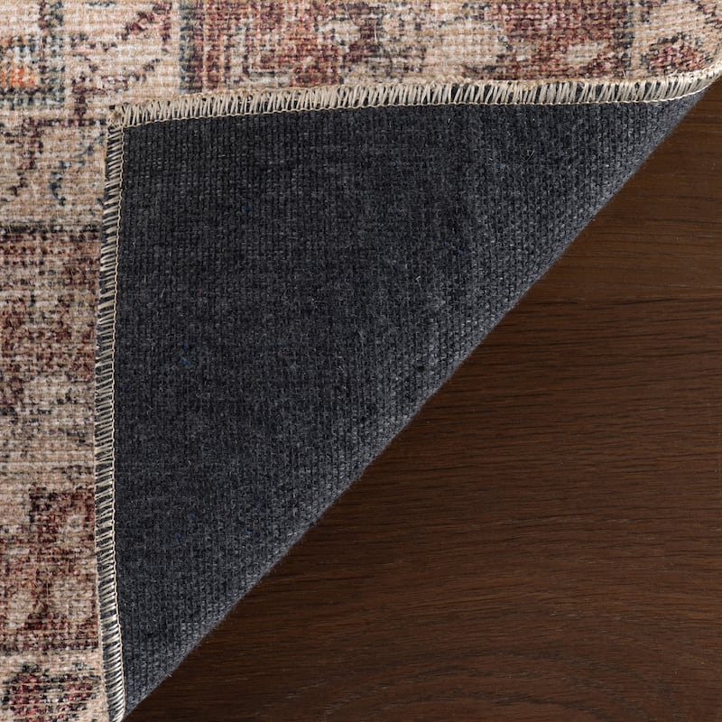 Nuloom Hillstone Collection Traditional Vintage Medallion Area Rug