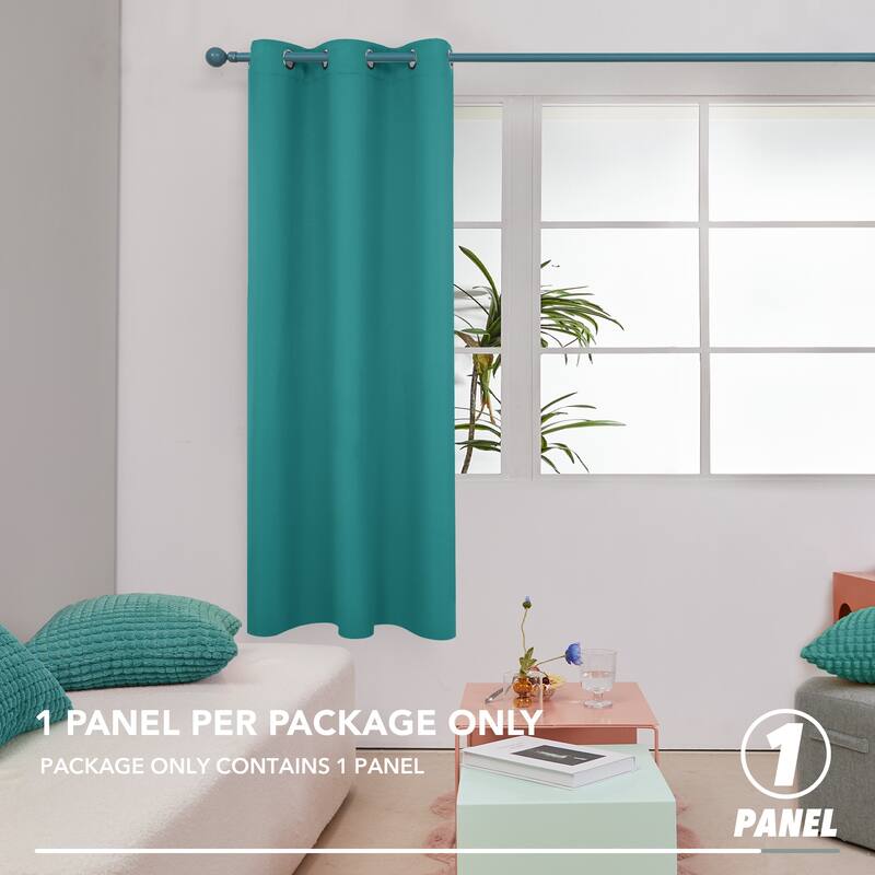 Deconovo Solid 42 Width Curtain Panel (1 Panel)