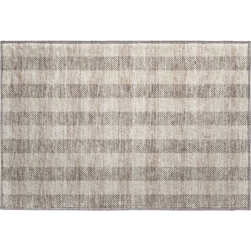 Premium Washable Super Soft Plaid Mayfield Rug