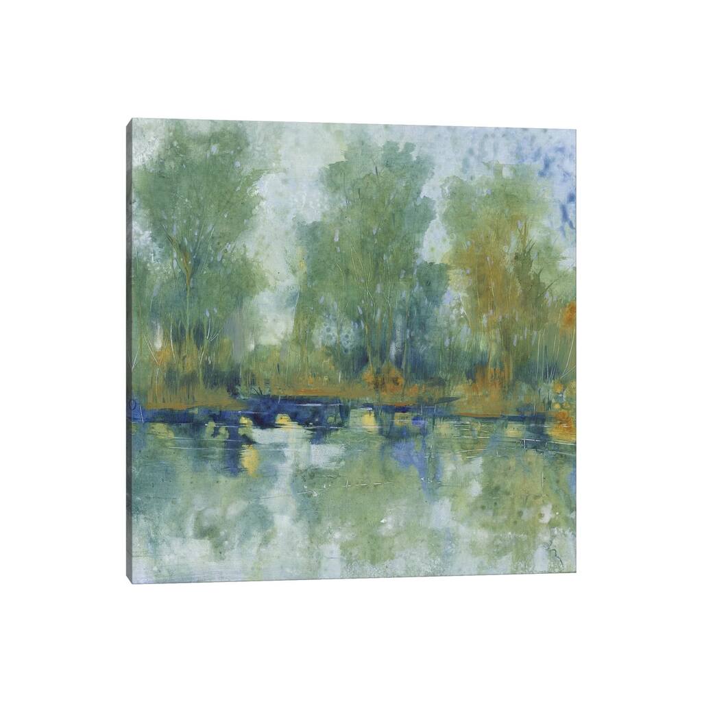 iCanvas "Pond Reflection II" by Tim OToole Canvas Print